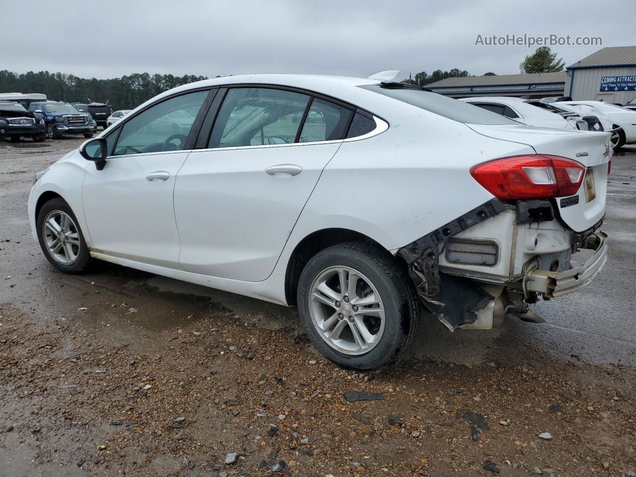 2017 Chevrolet Cruze Lt White vin: 1G1BE5SM6H7192317