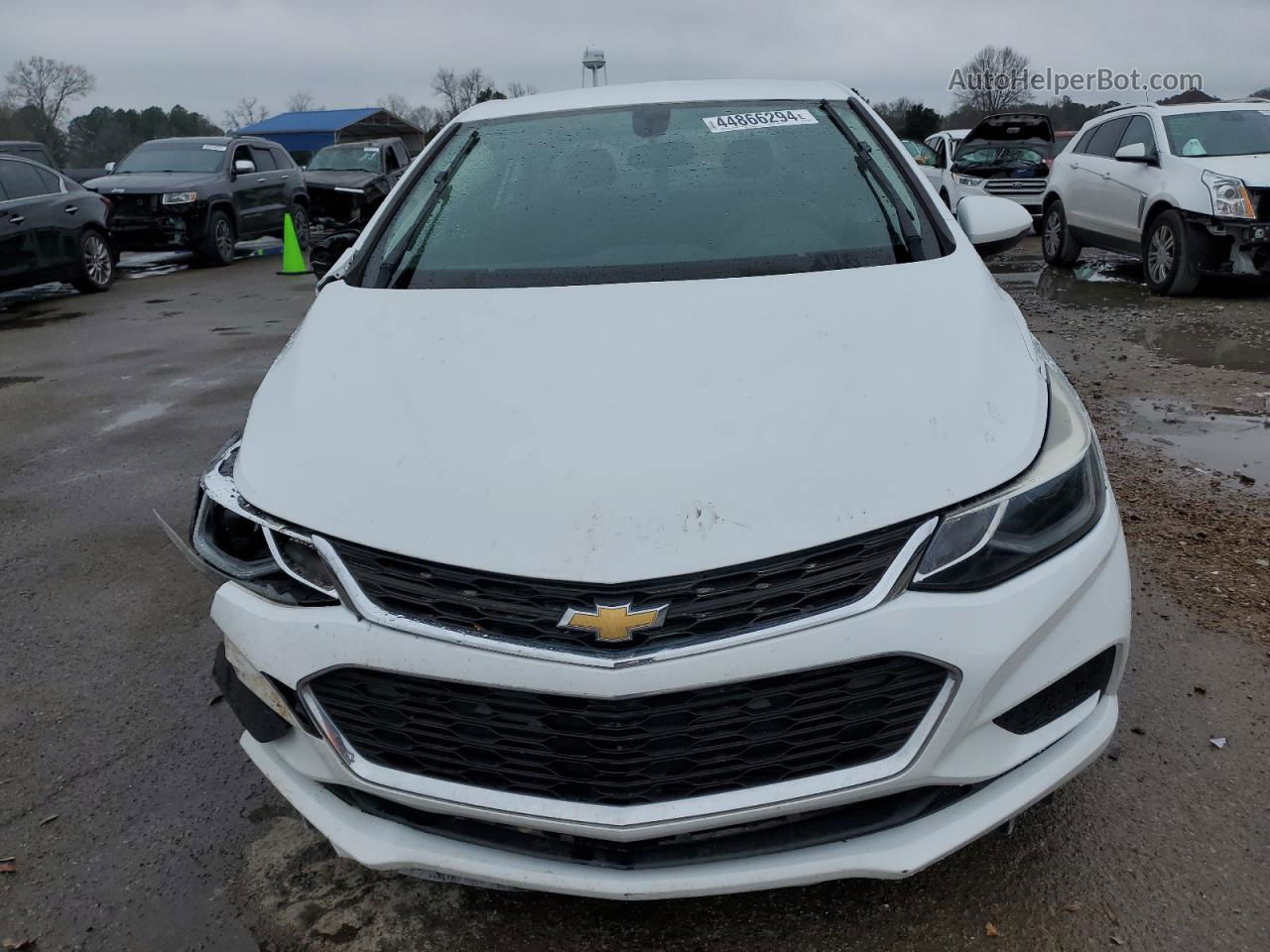 2017 Chevrolet Cruze Lt White vin: 1G1BE5SM6H7192317