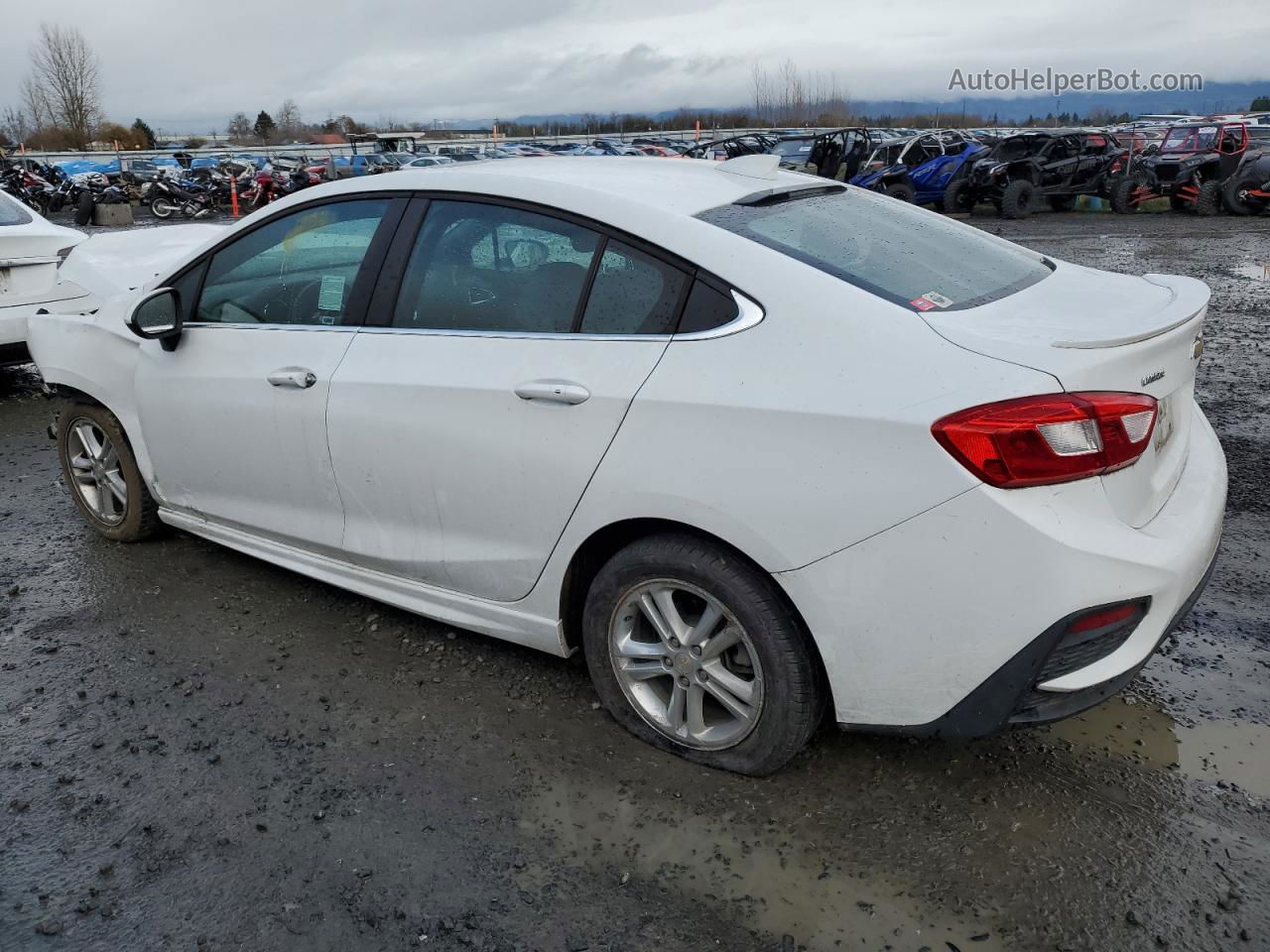 2017 Chevrolet Cruze Lt Белый vin: 1G1BE5SM6H7194309