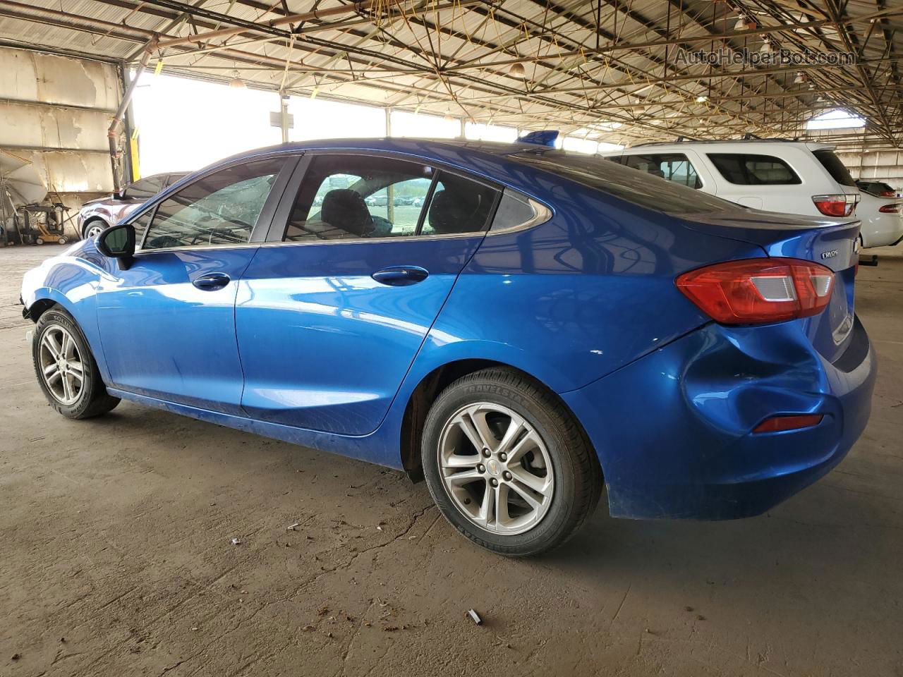 2017 Chevrolet Cruze Lt Blue vin: 1G1BE5SM6H7220620