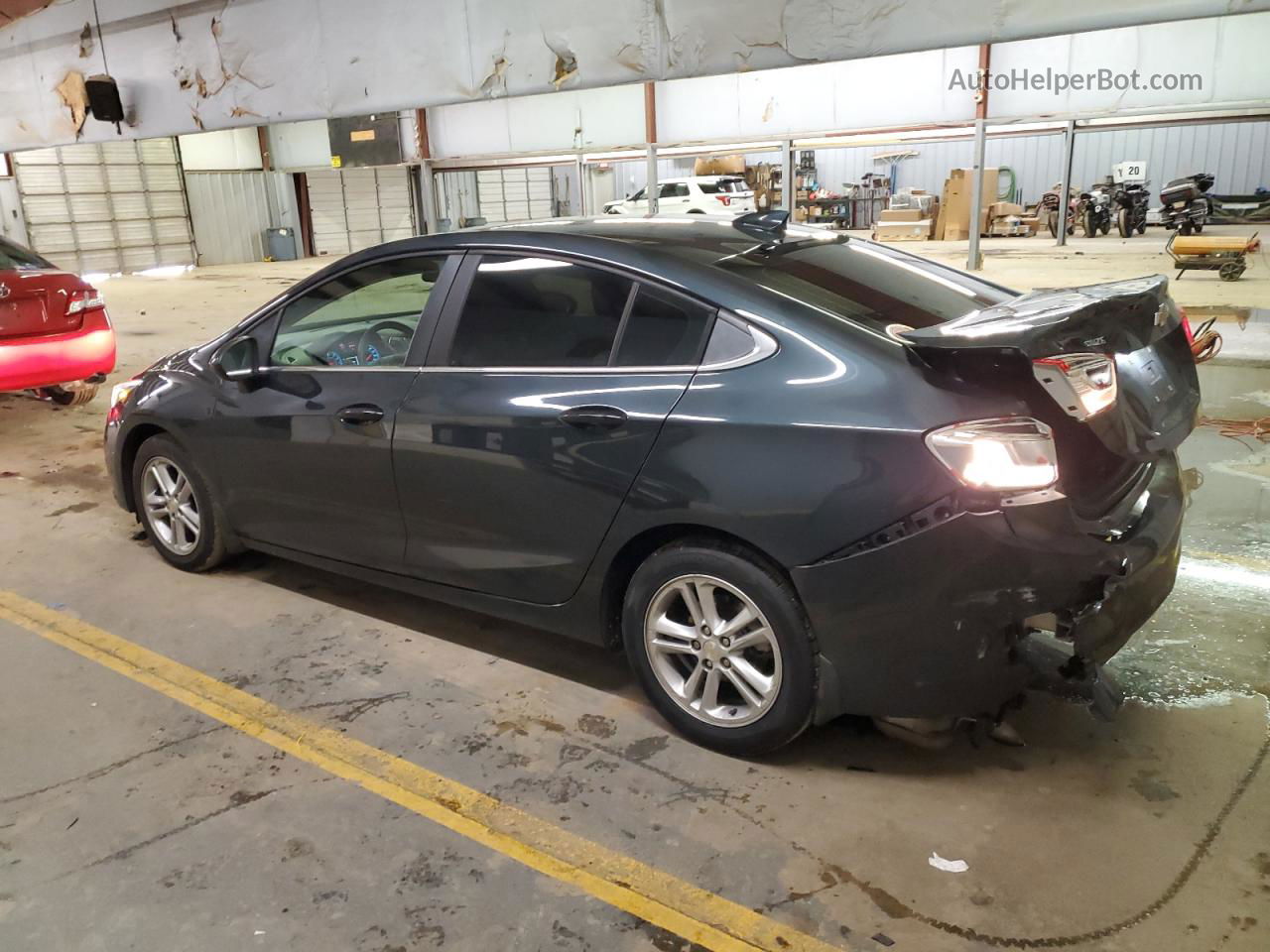 2017 Chevrolet Cruze Lt Синий vin: 1G1BE5SM6H7245601