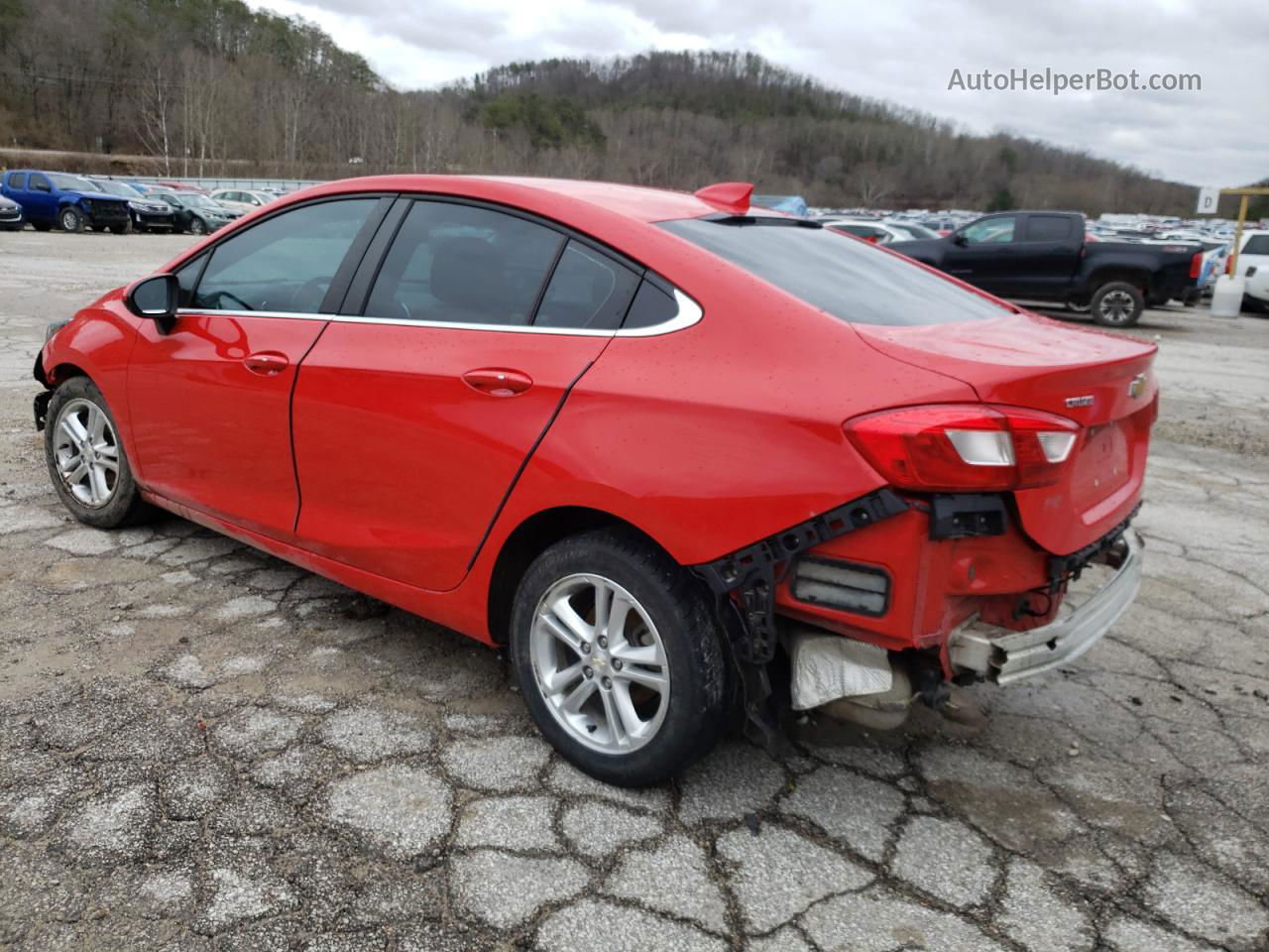 2017 Chevrolet Cruze Lt Красный vin: 1G1BE5SM6H7250412