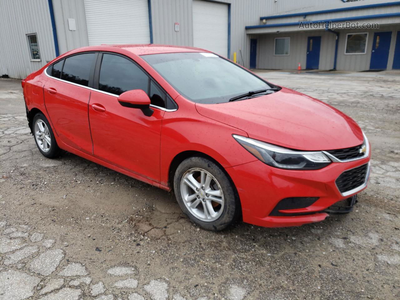 2017 Chevrolet Cruze Lt Красный vin: 1G1BE5SM6H7250412