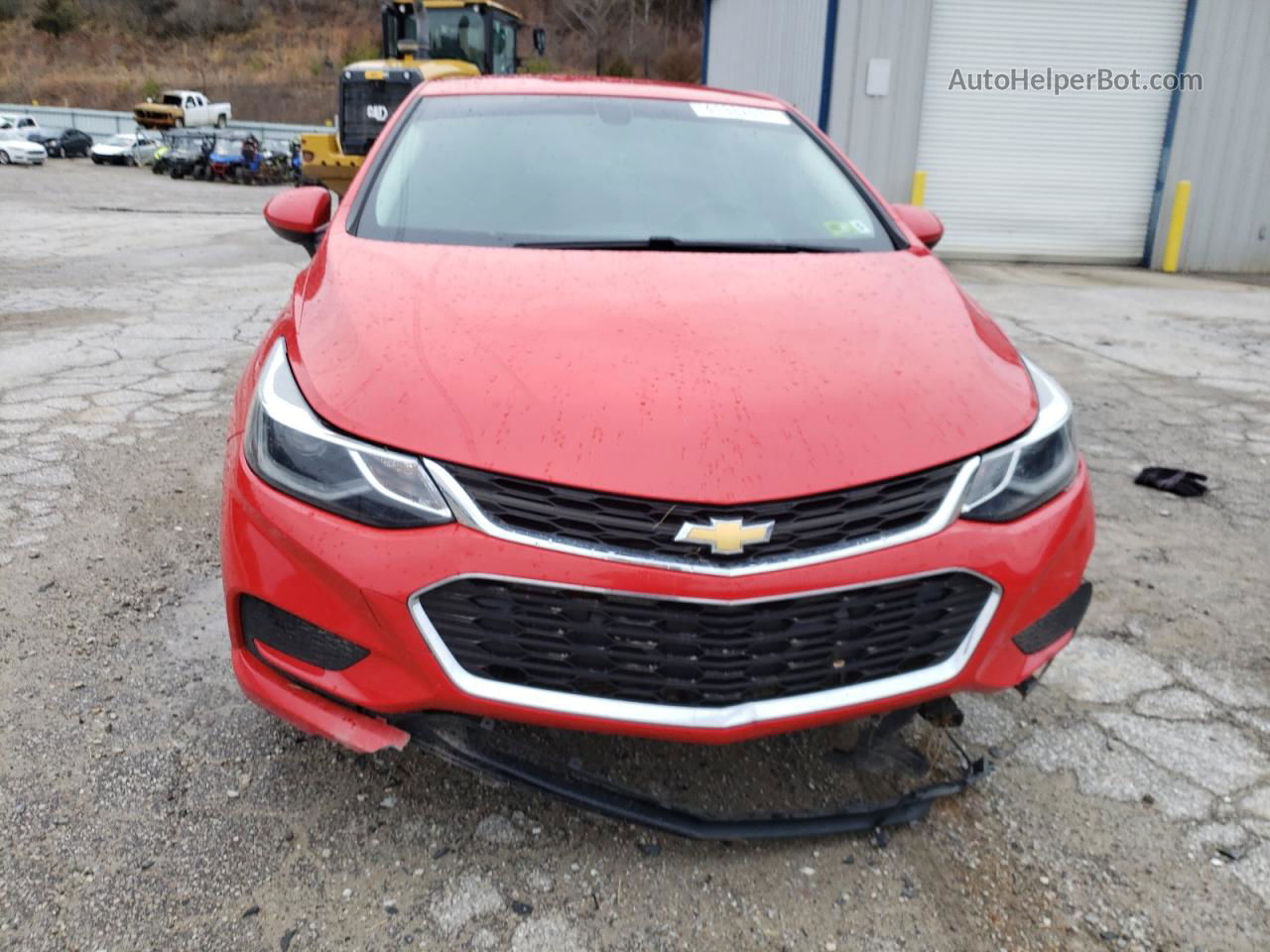 2017 Chevrolet Cruze Lt Red vin: 1G1BE5SM6H7250412