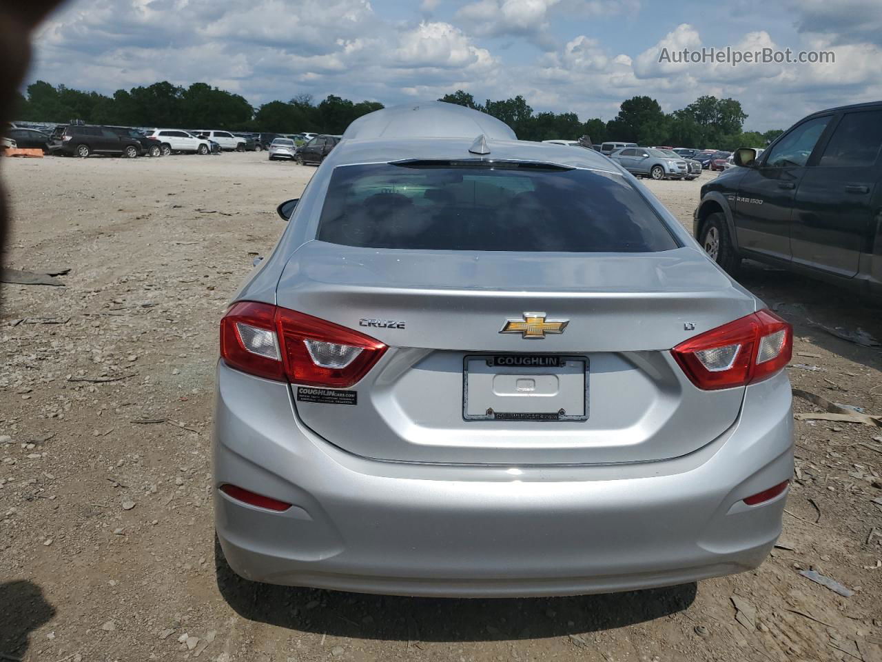 2017 Chevrolet Cruze Lt Серебряный vin: 1G1BE5SM6H7266464