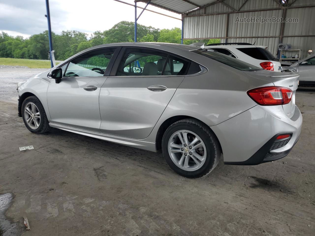 2017 Chevrolet Cruze Lt Silver vin: 1G1BE5SM6H7273902