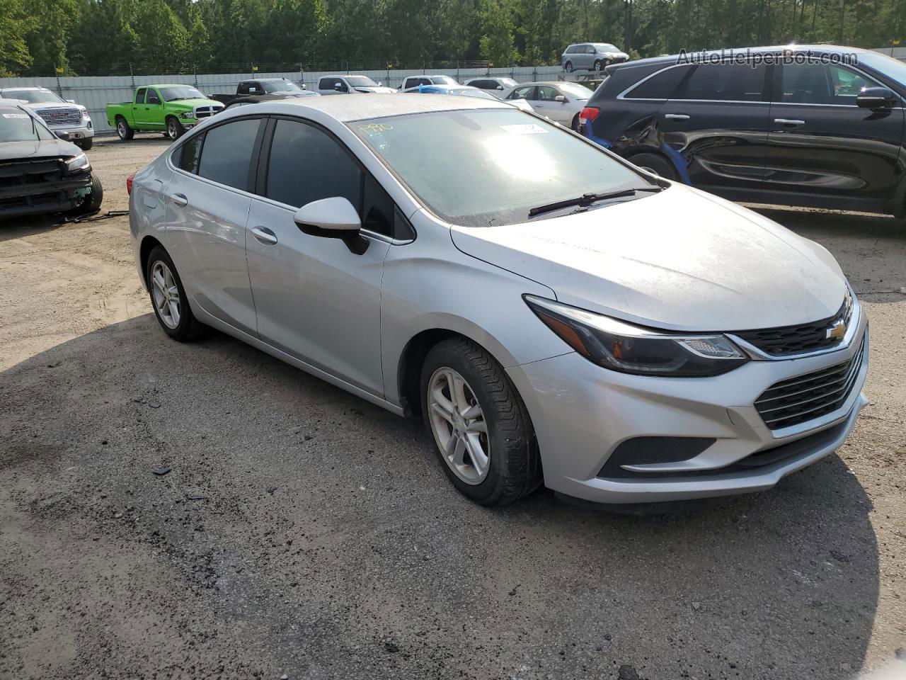 2017 Chevrolet Cruze Lt Серебряный vin: 1G1BE5SM6H7276394