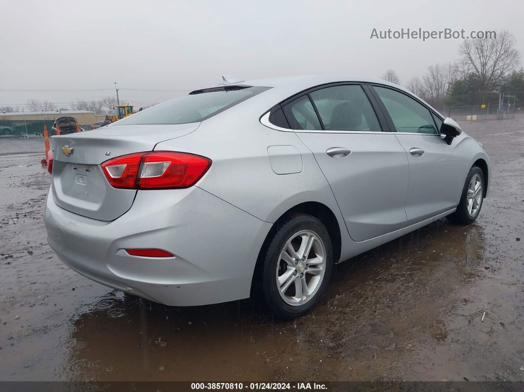 2018 Chevrolet Cruze Lt Auto Silver vin: 1G1BE5SM6J7103559