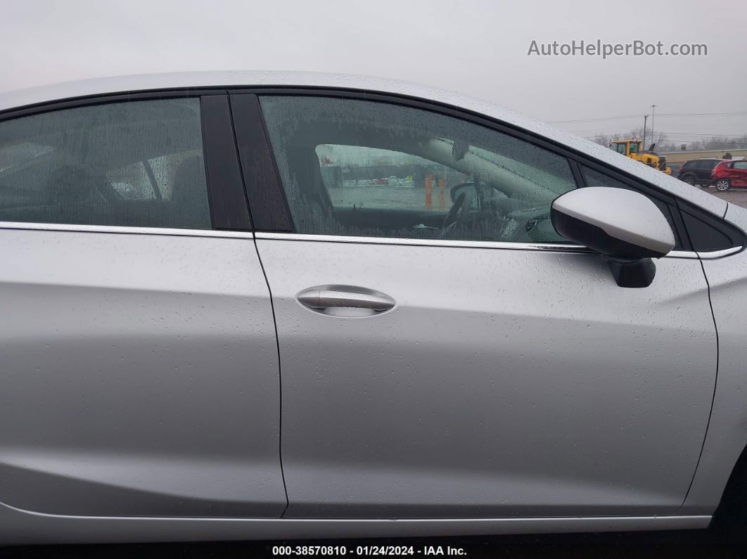 2018 Chevrolet Cruze Lt Auto Silver vin: 1G1BE5SM6J7103559