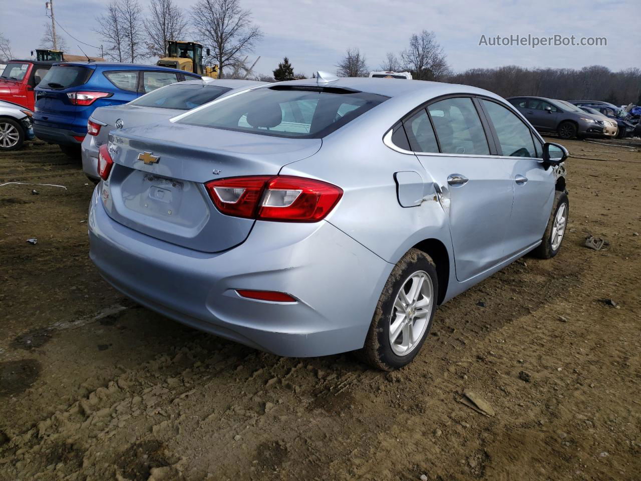 2018 Chevrolet Cruze Lt Blue vin: 1G1BE5SM6J7113508