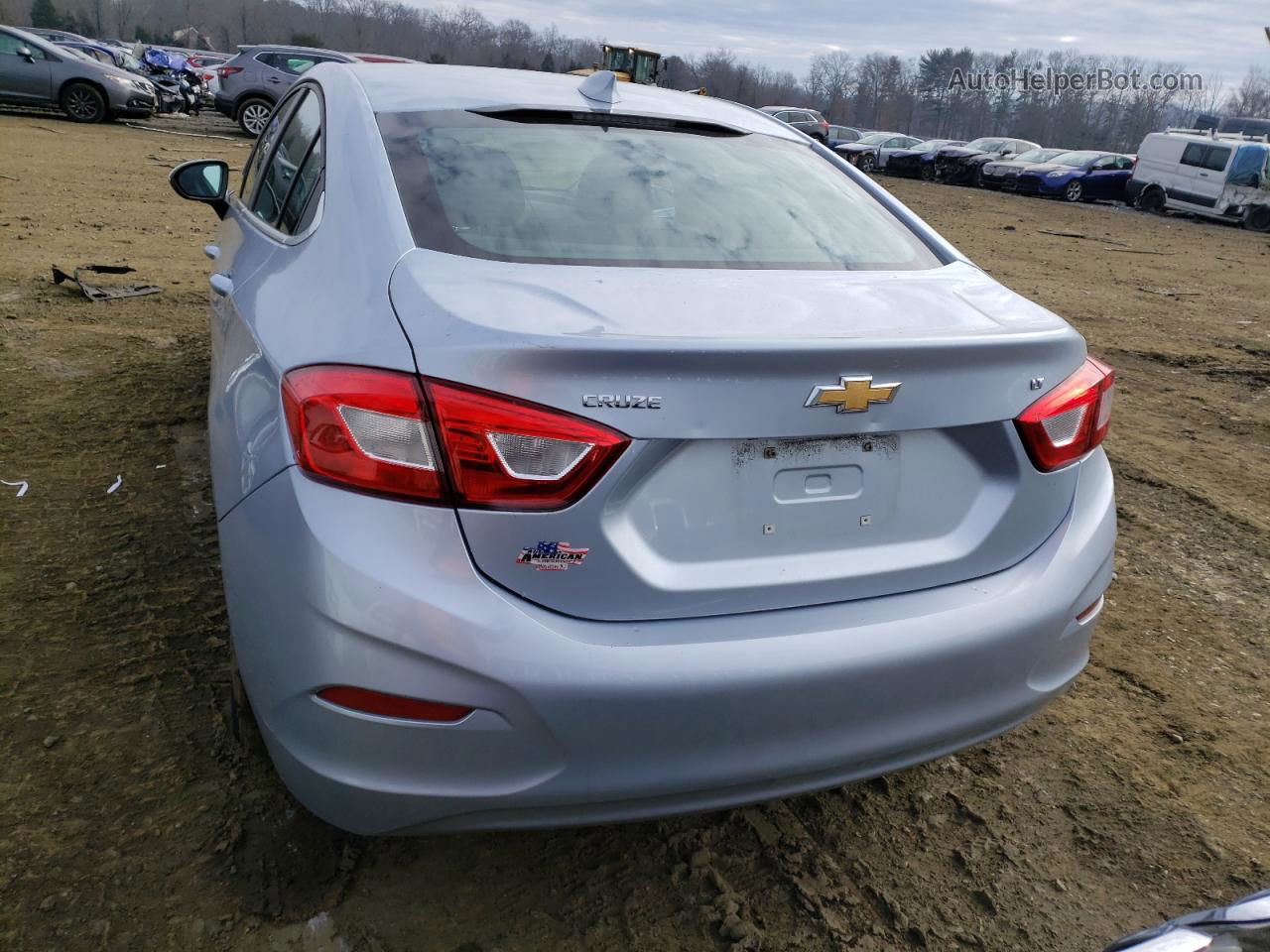 2018 Chevrolet Cruze Lt Blue vin: 1G1BE5SM6J7113508