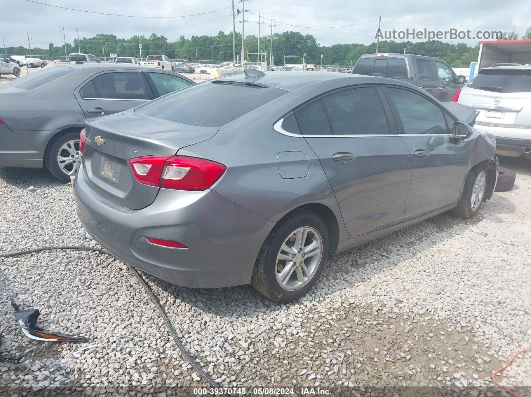 2018 Chevrolet Cruze Lt Auto Gray vin: 1G1BE5SM6J7169786