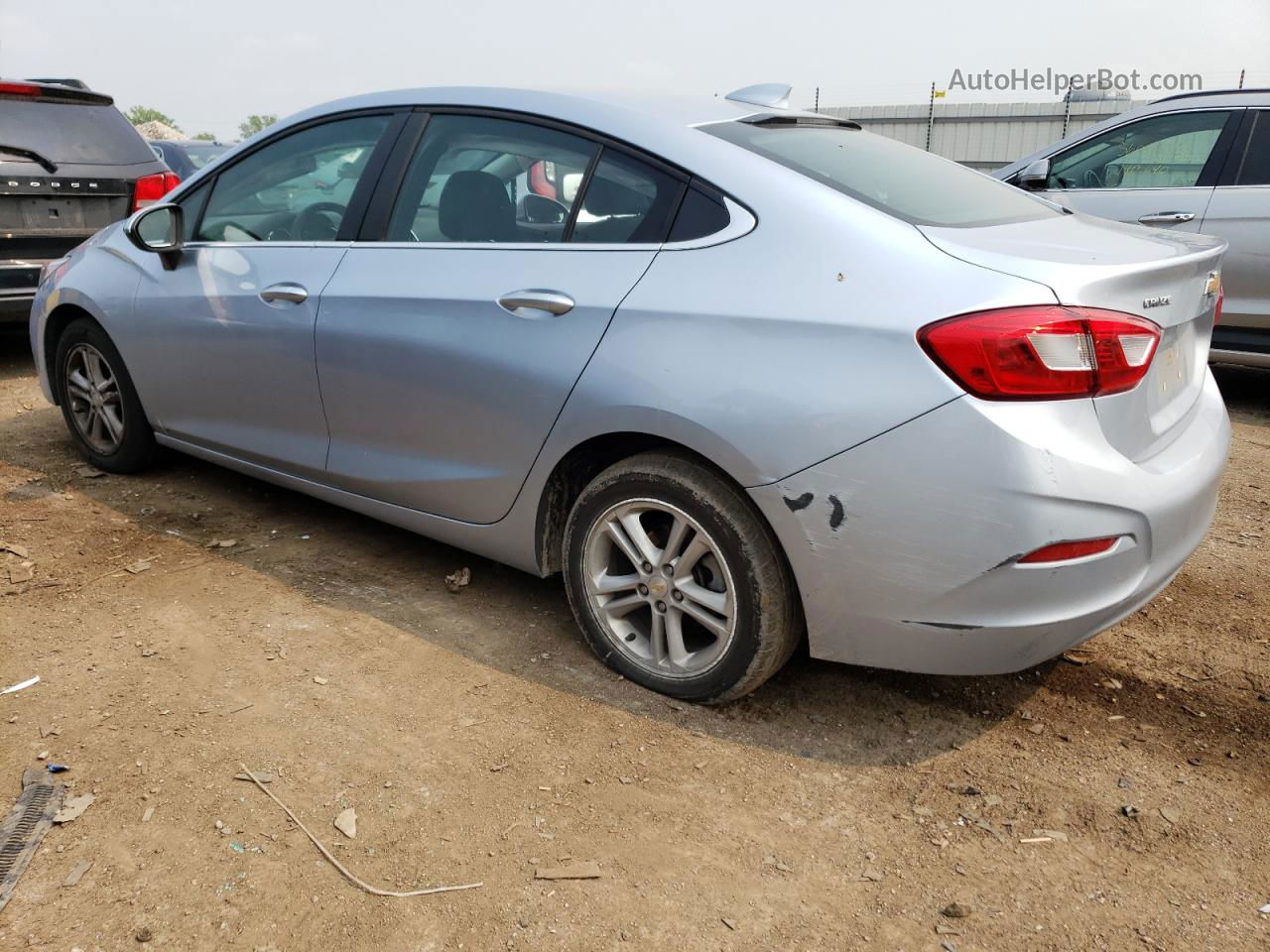 2018 Chevrolet Cruze Lt Синий vin: 1G1BE5SM6J7199144