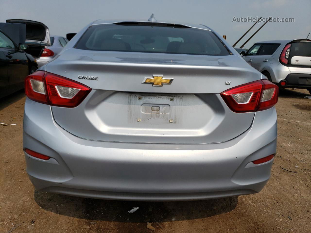 2018 Chevrolet Cruze Lt Синий vin: 1G1BE5SM6J7199144