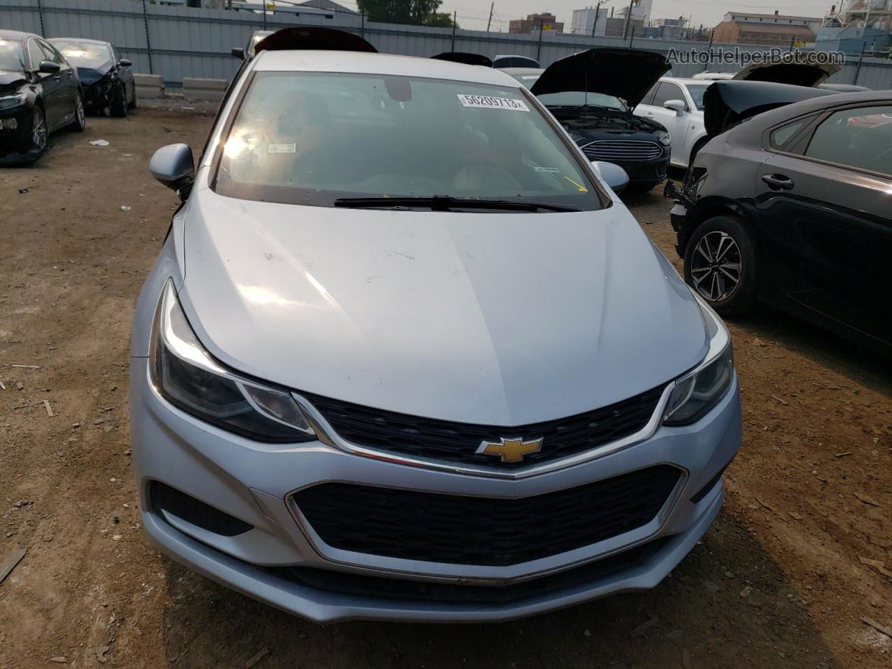 2018 Chevrolet Cruze Lt Blue vin: 1G1BE5SM6J7199144