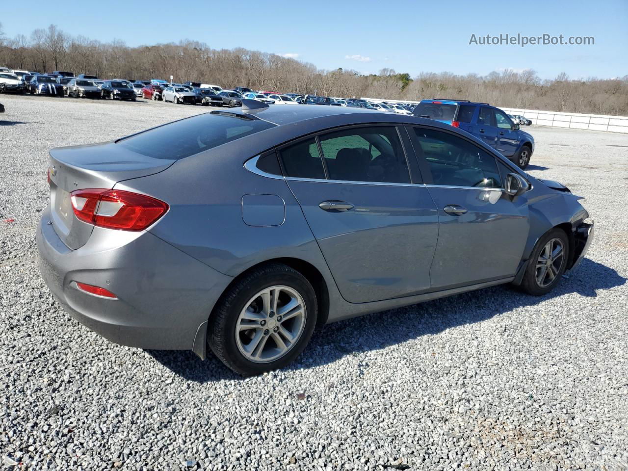 2018 Chevrolet Cruze Lt Silver vin: 1G1BE5SM6J7231347