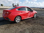 2018 Chevrolet Cruze Lt Red vin: 1G1BE5SM6J7234149