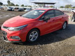 2018 Chevrolet Cruze Lt Red vin: 1G1BE5SM6J7234149