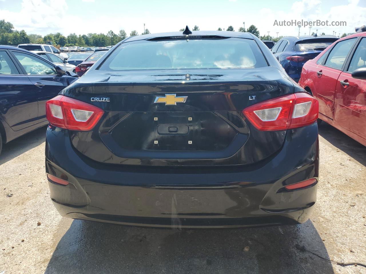 2016 Chevrolet Cruze Lt Black vin: 1G1BE5SM7G7280596