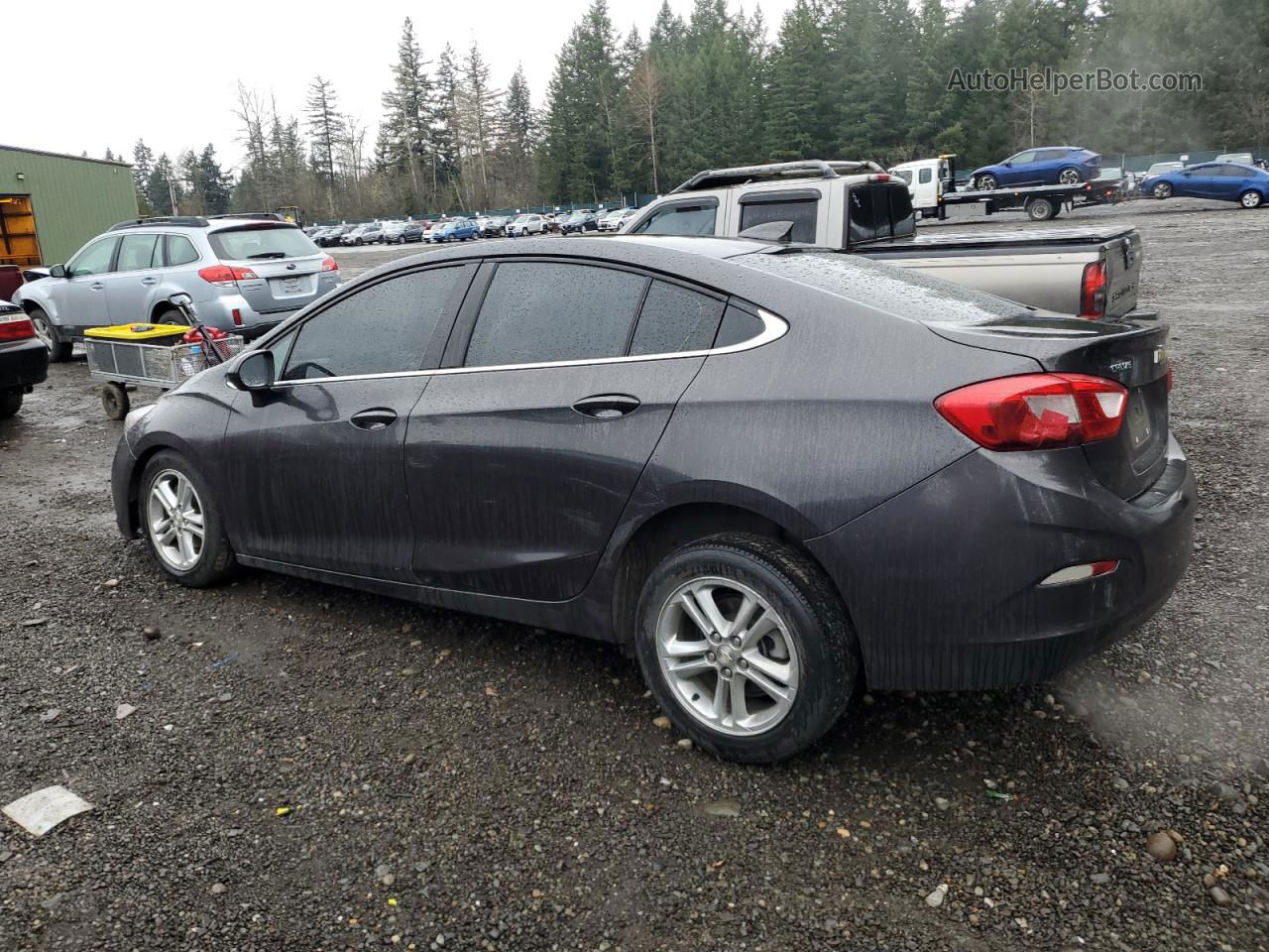 2016 Chevrolet Cruze Lt Black vin: 1G1BE5SM7G7296328