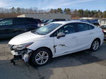 2016 Chevrolet Cruze Lt White vin: 1G1BE5SM7G7302368