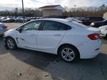 2016 Chevrolet Cruze Lt White vin: 1G1BE5SM7G7302368