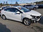 2016 Chevrolet Cruze Lt White vin: 1G1BE5SM7G7302368