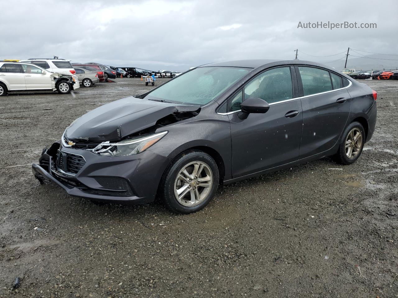 2016 Chevrolet Cruze Lt Black vin: 1G1BE5SM7G7304430