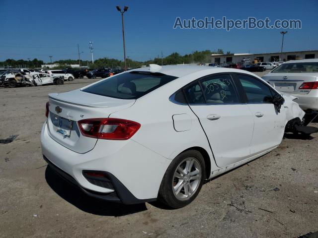 2016 Chevrolet Cruze Lt White vin: 1G1BE5SM7G7305853