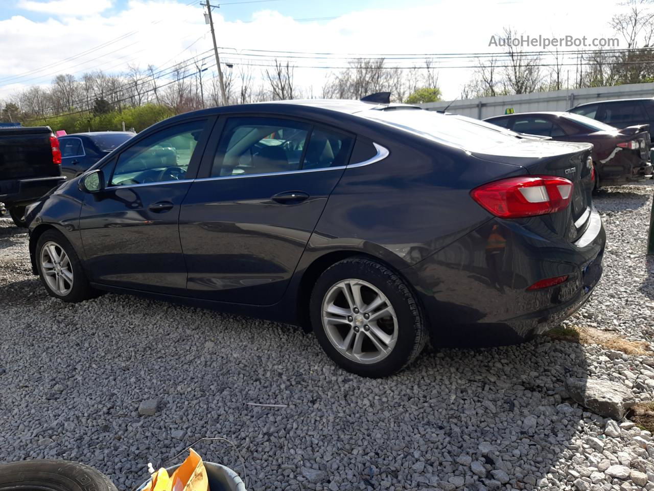 2016 Chevrolet Cruze Lt Black vin: 1G1BE5SM7G7309031