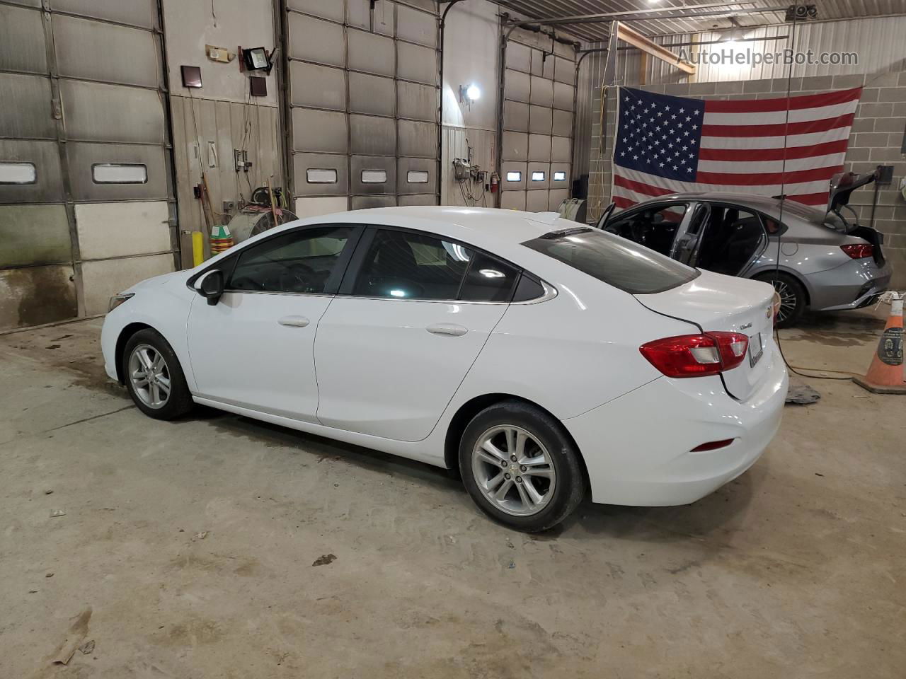 2016 Chevrolet Cruze Lt White vin: 1G1BE5SM7G7328002