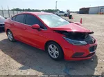 2017 Chevrolet Cruze Lt Auto Красный vin: 1G1BE5SM7H7102897