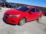 2017 Chevrolet Cruze Lt Red vin: 1G1BE5SM7H7102902