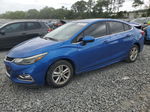 2017 Chevrolet Cruze Lt Blue vin: 1G1BE5SM7H7105167