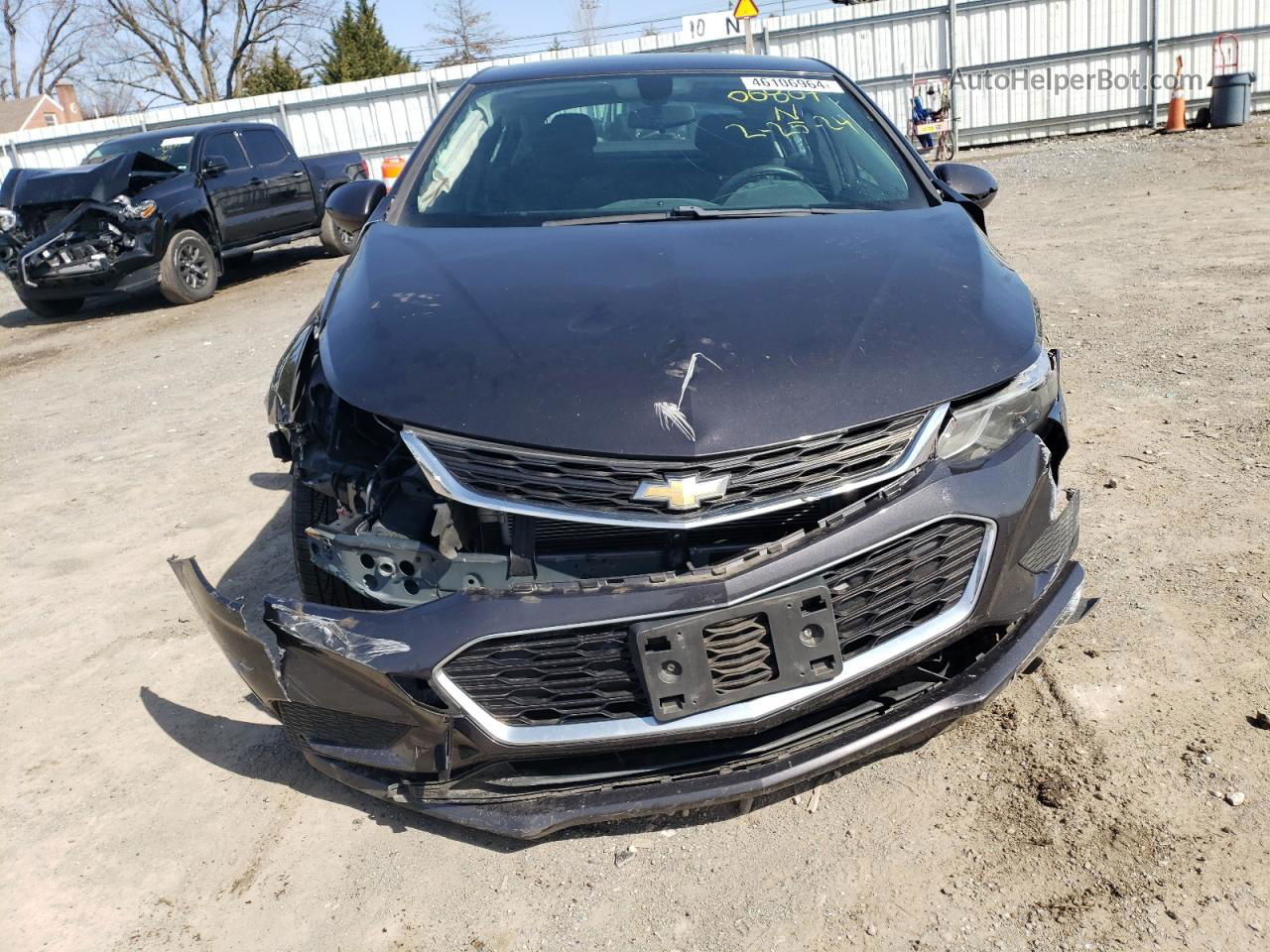 2017 Chevrolet Cruze Lt Charcoal vin: 1G1BE5SM7H7114774