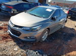 2017 Chevrolet Cruze Lt Auto Gray vin: 1G1BE5SM7H7131817