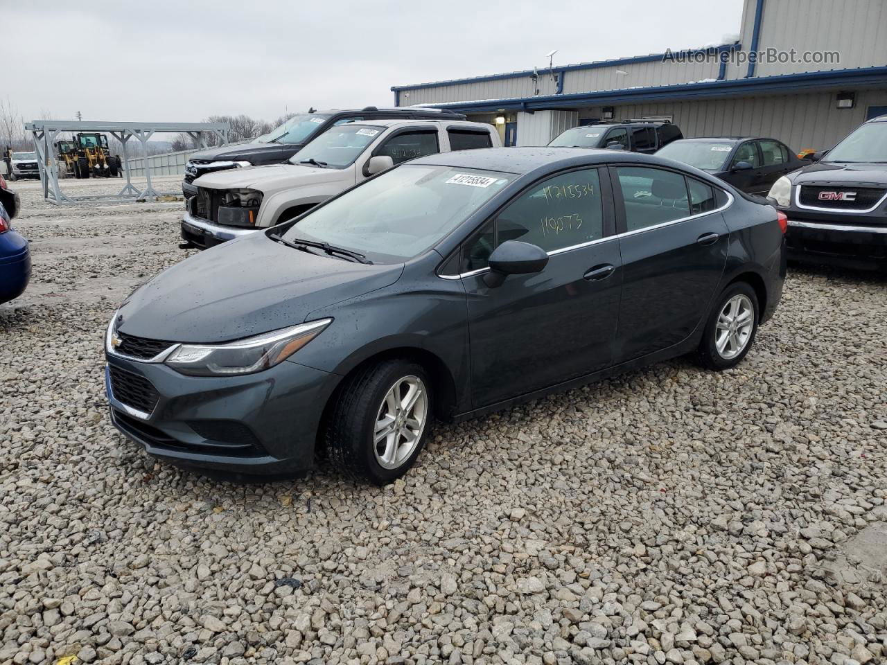 2017 Chevrolet Cruze Lt Charcoal vin: 1G1BE5SM7H7159889