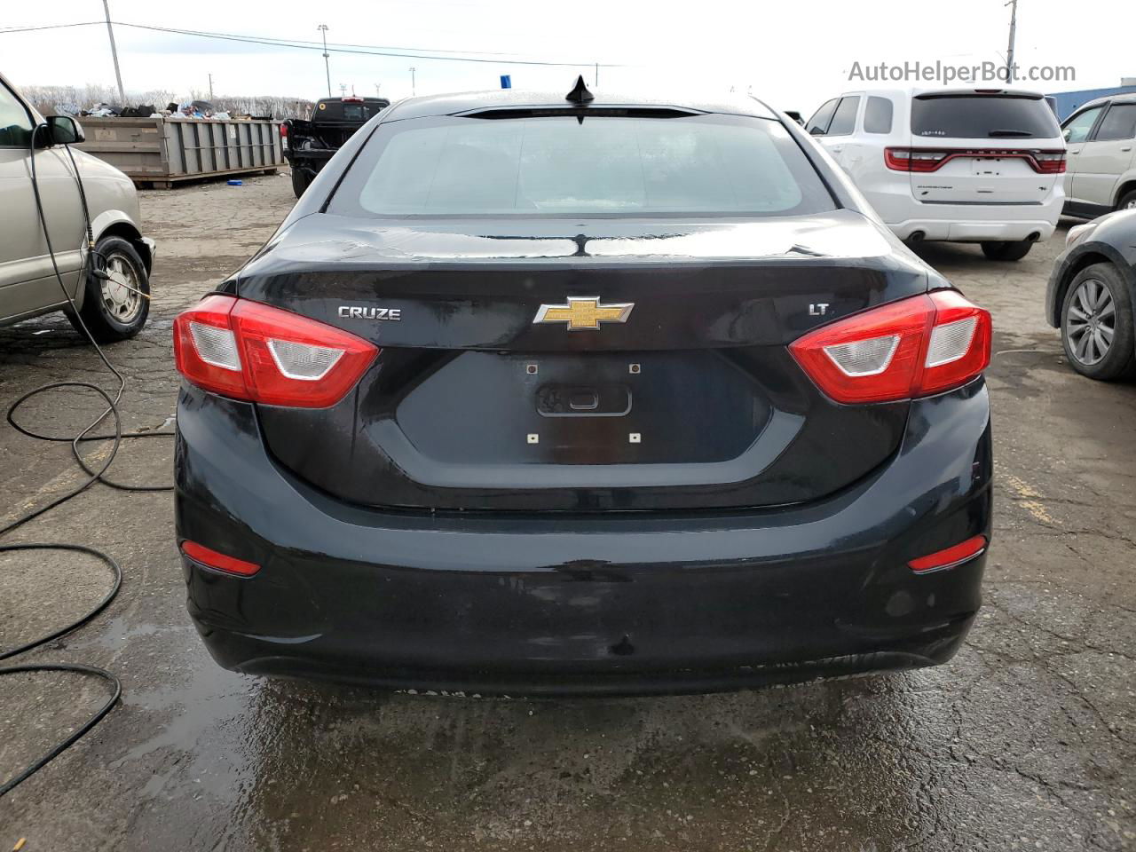 2017 Chevrolet Cruze Lt Черный vin: 1G1BE5SM7H7162842