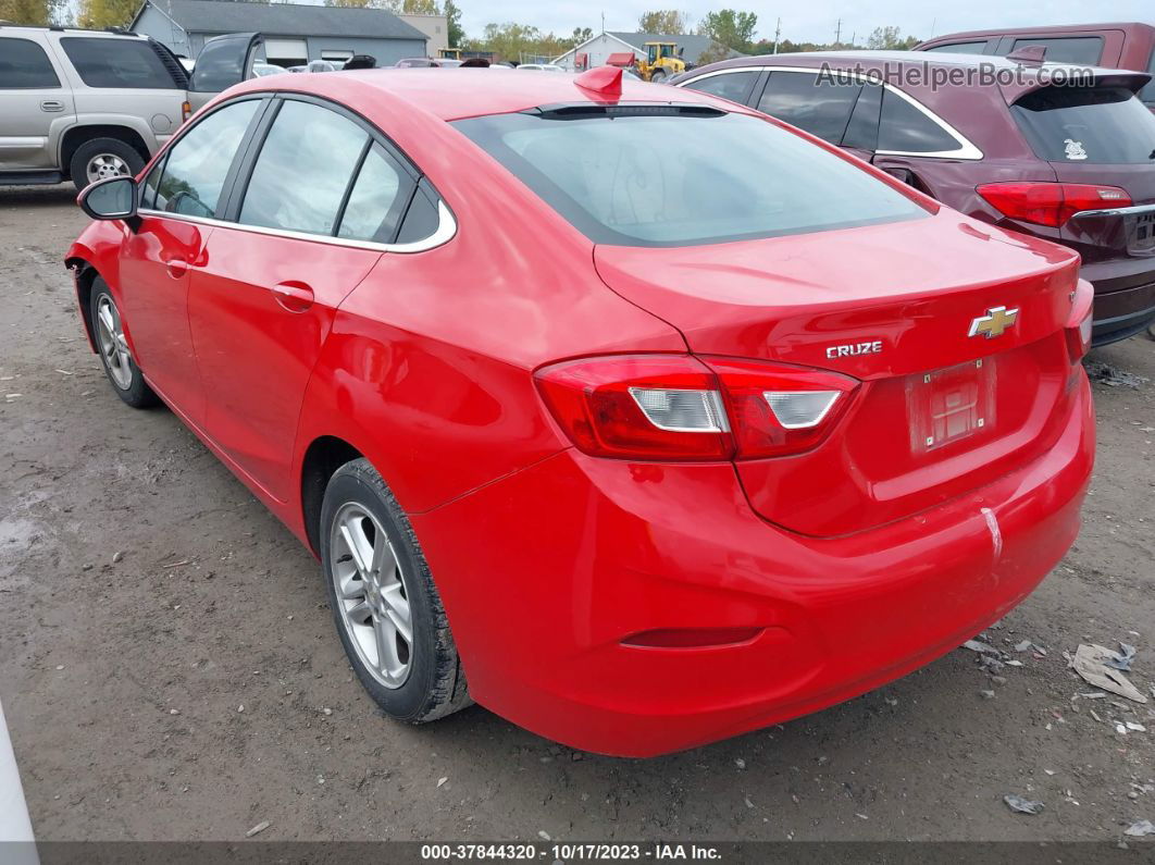 2017 Chevrolet Cruze Lt Red vin: 1G1BE5SM7H7167264