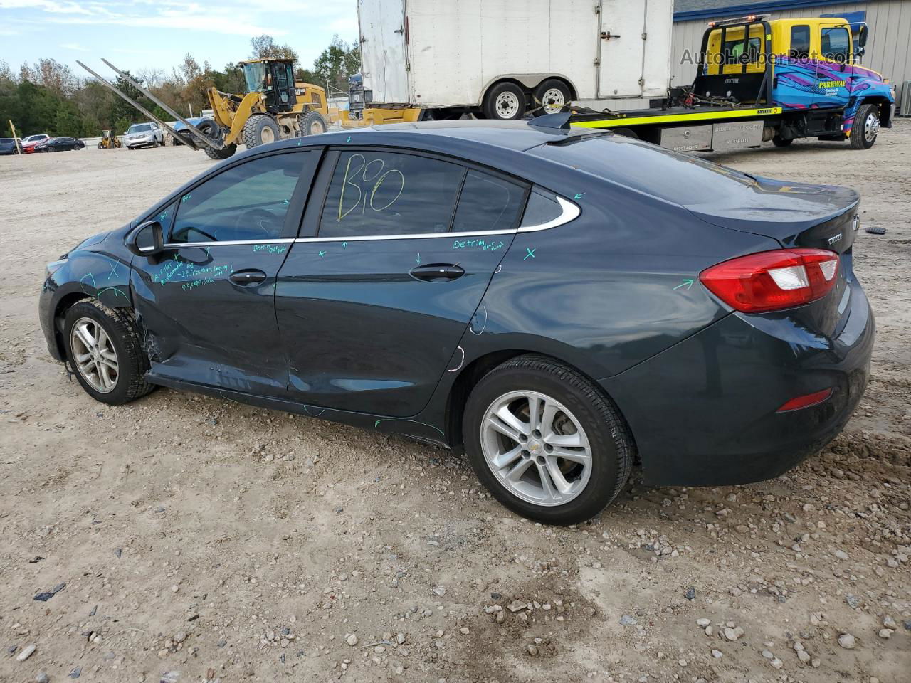 2017 Chevrolet Cruze Lt Угольный vin: 1G1BE5SM7H7176952