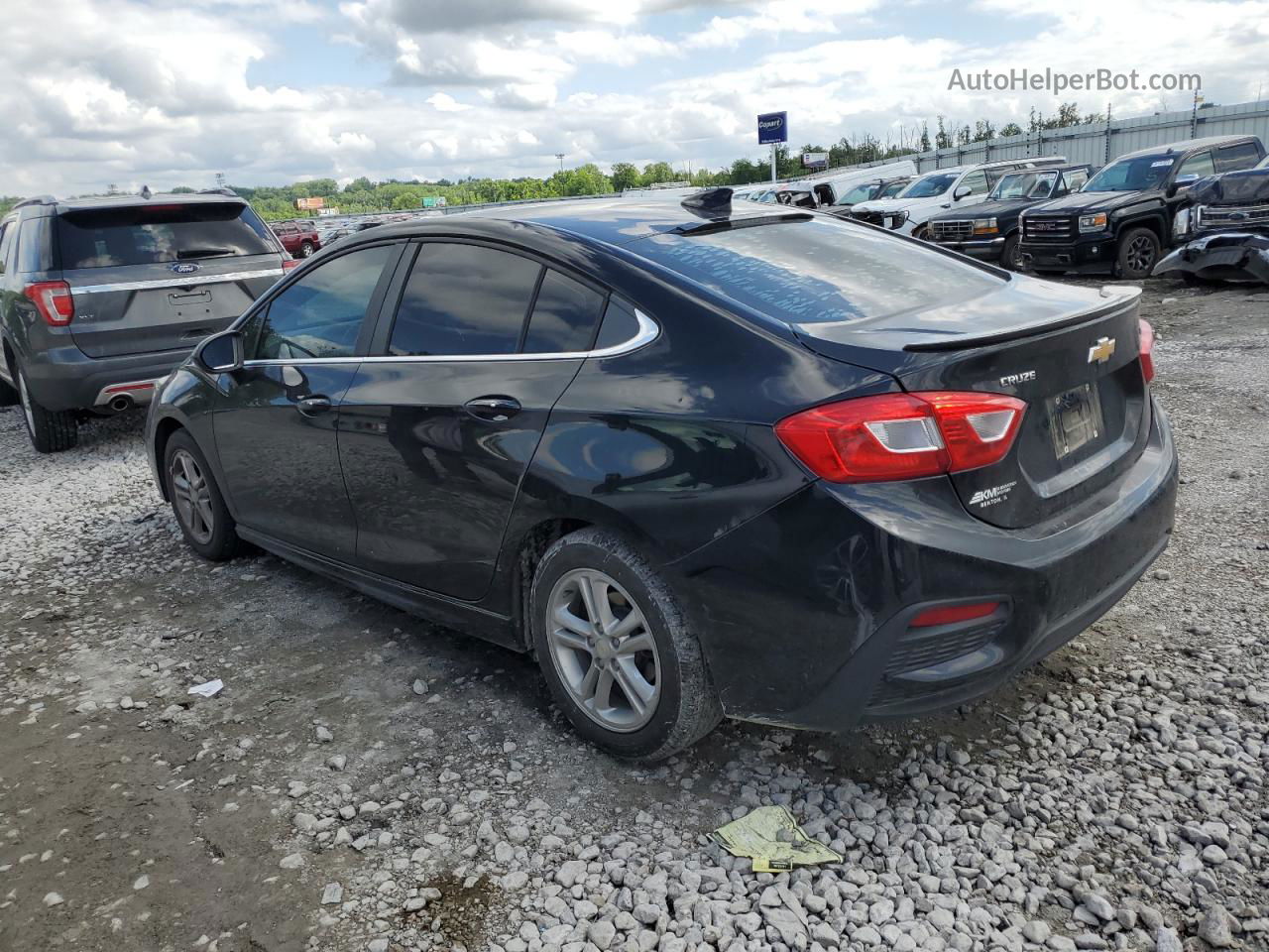 2017 Chevrolet Cruze Lt Black vin: 1G1BE5SM7H7184033