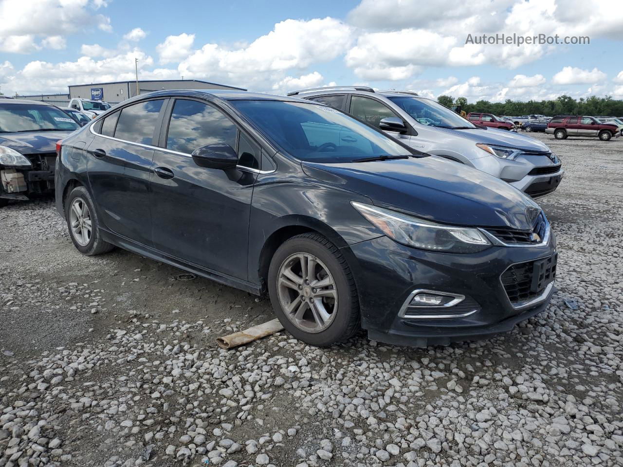 2017 Chevrolet Cruze Lt Black vin: 1G1BE5SM7H7184033