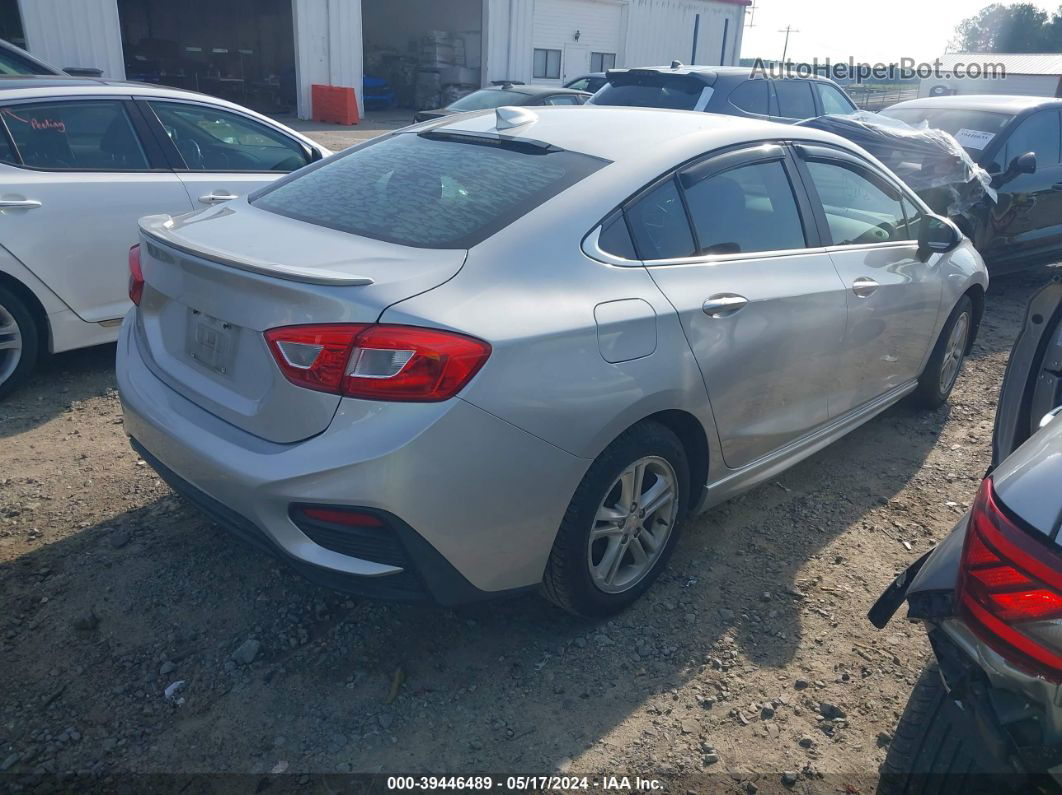 2017 Chevrolet Cruze Lt Auto Silver vin: 1G1BE5SM7H7197235