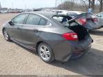 2017 Chevrolet Cruze Lt Auto Gray vin: 1G1BE5SM7H7201266