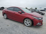 2017 Chevrolet Cruze Lt Burgundy vin: 1G1BE5SM7H7203728