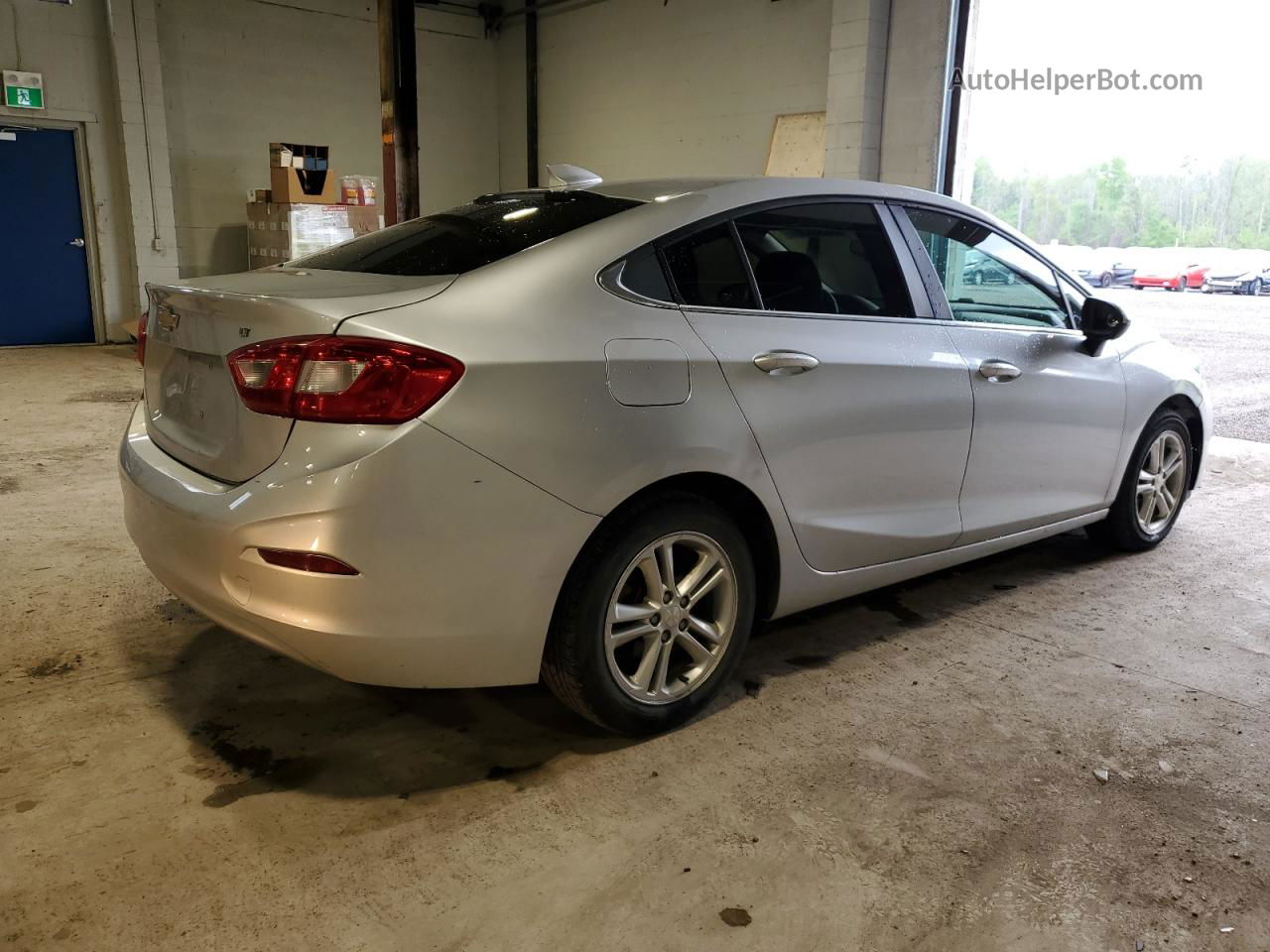 2017 Chevrolet Cruze Lt Silver vin: 1G1BE5SM7H7228709