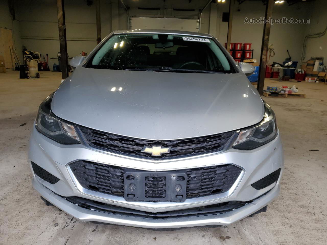 2017 Chevrolet Cruze Lt Silver vin: 1G1BE5SM7H7228709