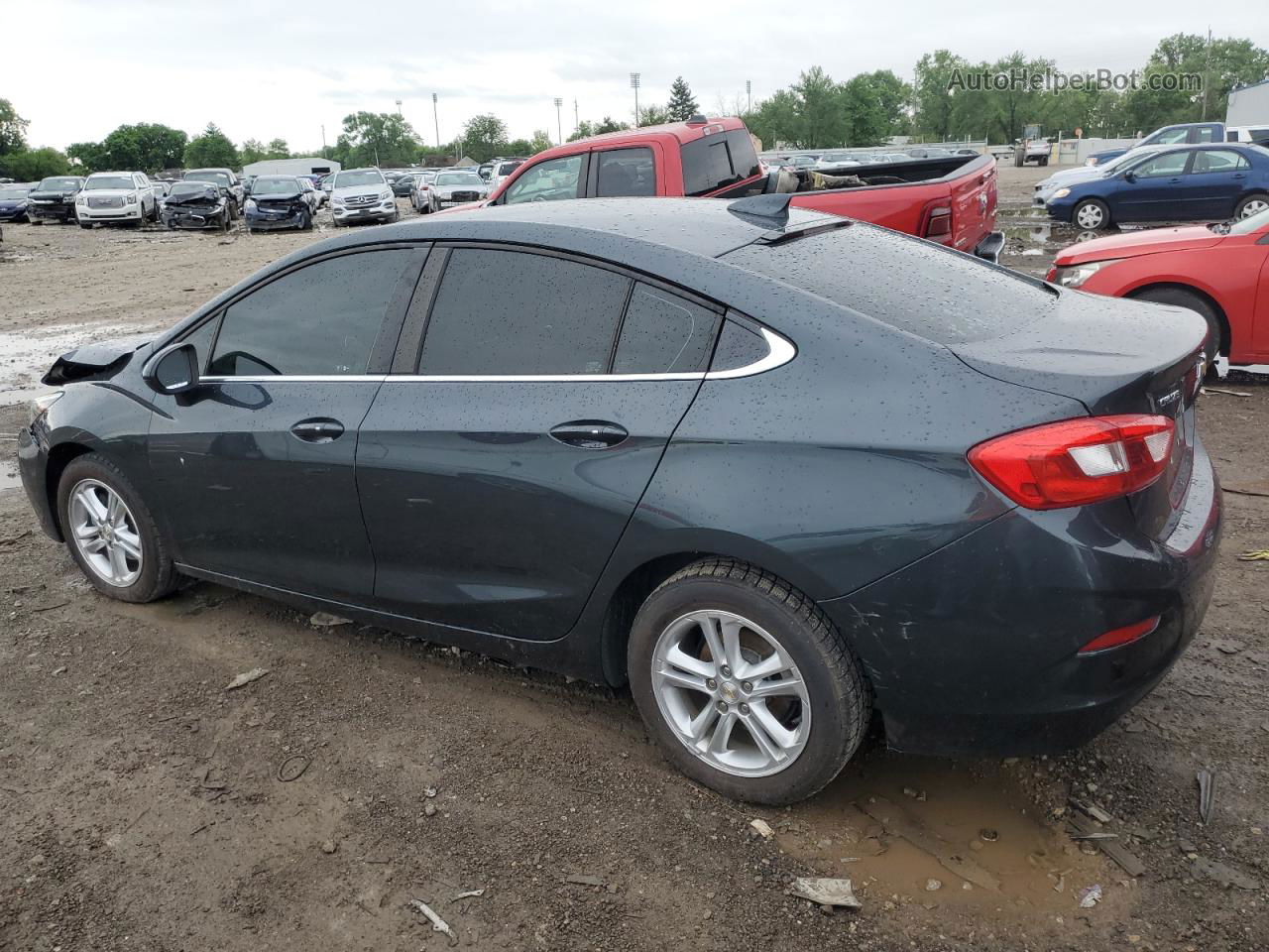 2017 Chevrolet Cruze Lt Черный vin: 1G1BE5SM7H7232825