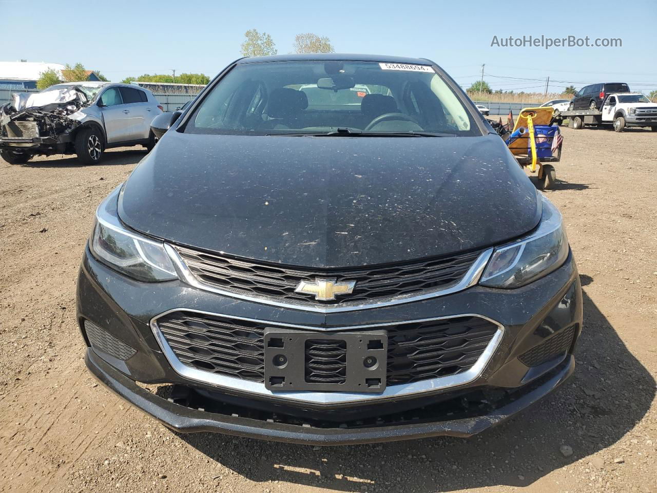 2018 Chevrolet Cruze Lt Black vin: 1G1BE5SM7J7115879