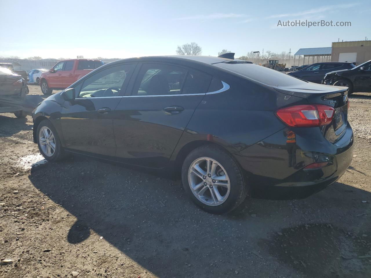 2018 Chevrolet Cruze Lt Black vin: 1G1BE5SM7J7124730